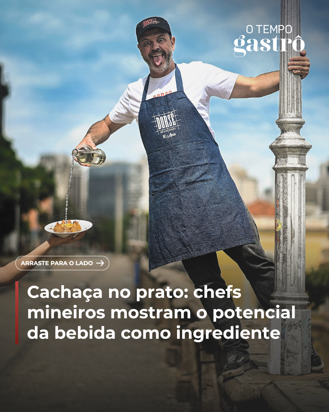 Cachaça no prato: chefs mineiros mostram o potencial da bebida como ingrediente — slide 1