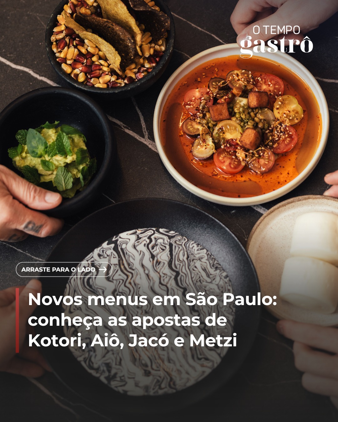 Novos menus em São Paulo: conheça as apostas de Kotori, Aiô, Jacó e Metzi — slide 1