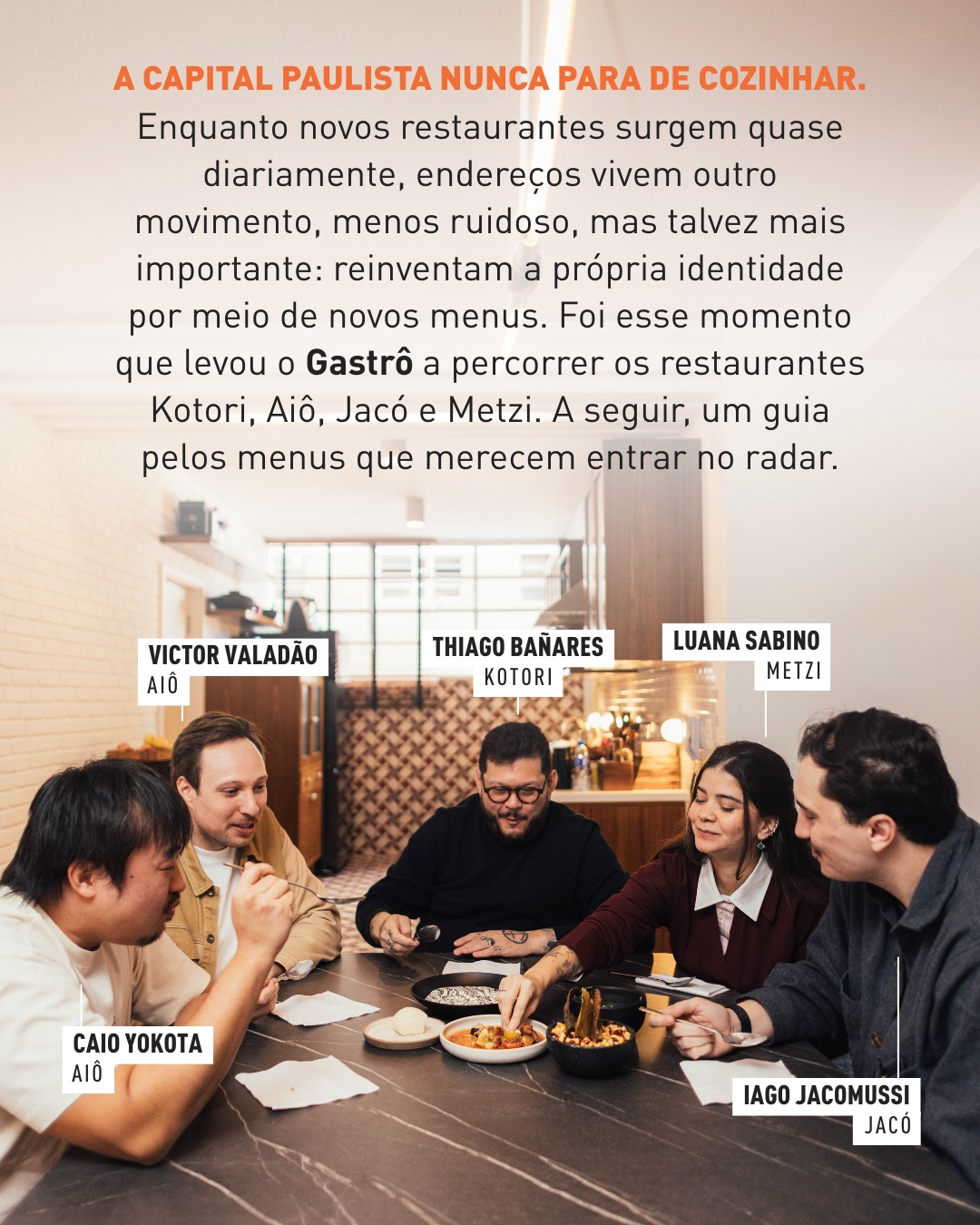 Novos menus em São Paulo: conheça as apostas de Kotori, Aiô, Jacó e Metzi — slide 2
