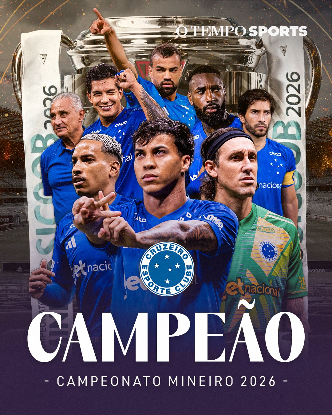 Campeão: Cruzeiro, Campeonato Mineiro 2026