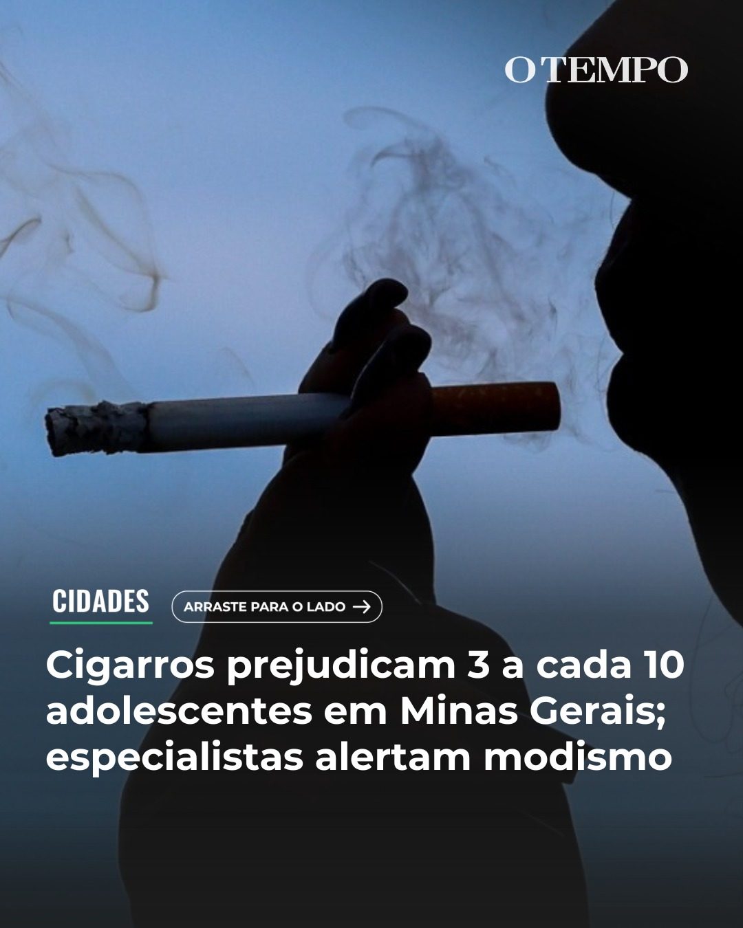Cigarro e vape — slide 1