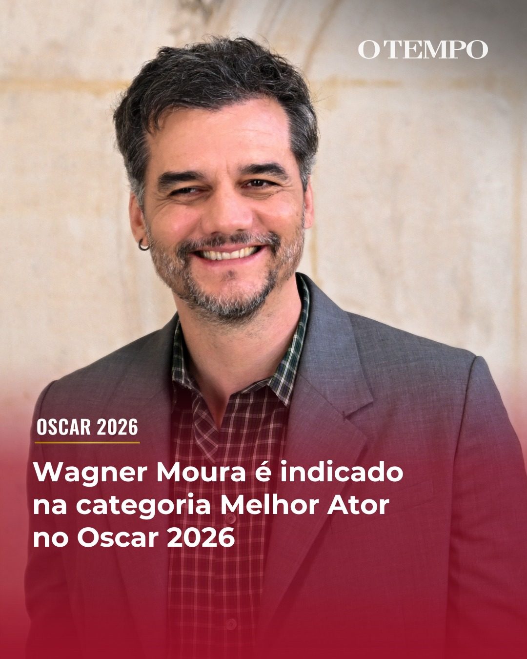 Oscar 2026: Wagner Moura é indicado na categoria Melhor Ator