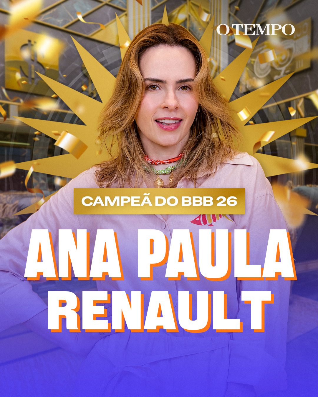 Ana Paula Renault, campeã do BBB 26